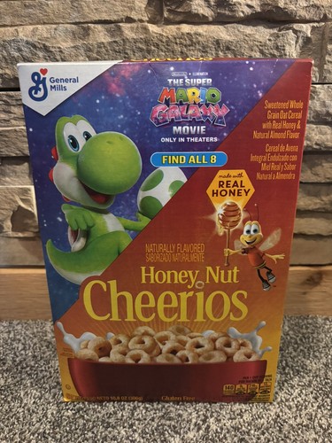 Honey nut cheerios super mario - cheerios,