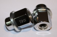 16 Wolfrace wheelnuts wheel nuts sleevenuts 7/16"unf  11/16" sleeve dia Open End