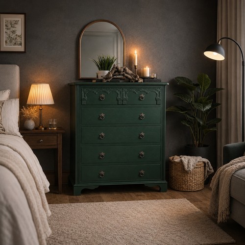 Five drawer chest drawers - chest,
