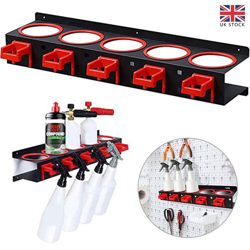 Spray bottle storage rack wall - rack,