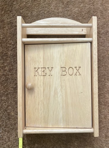 Wooden key cupboard woolworths - wooden,