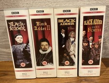 Blackadder (The Complete Blackadder Box Set) VHS Some As New and Sealed PLS READ