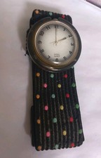 Rare Rainbow Dots Pop "Swatch Watch"  80s Swiss Pop Swatch Watch VGC Running
