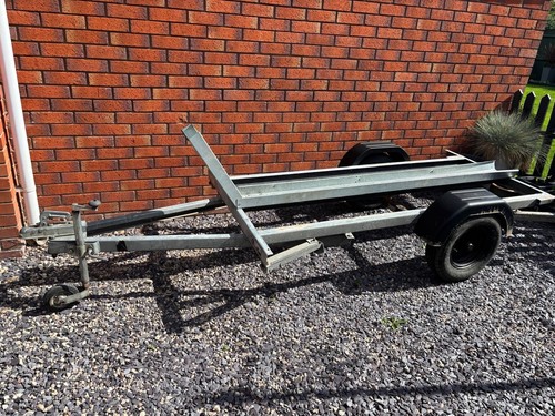 Single motorcycle trailer - single,