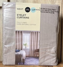 Natural Dark Lined Cotton