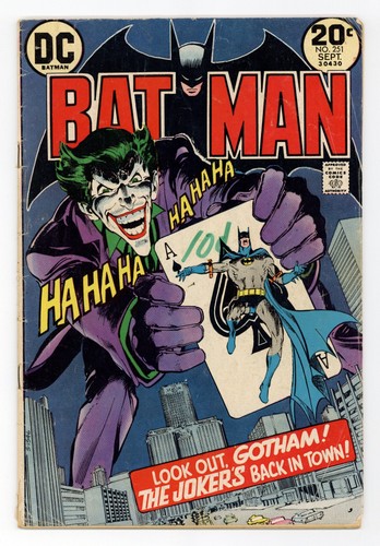 Batman 251 3 - gd/vg, 1973