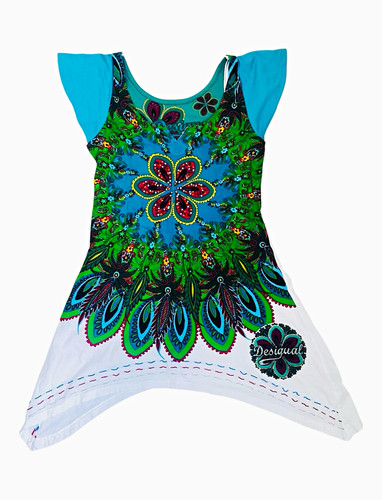 Desigual white beaded - desigual, summer