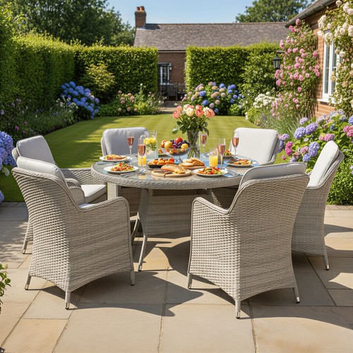 Oseasons hampton rattan seat - rattan, 6