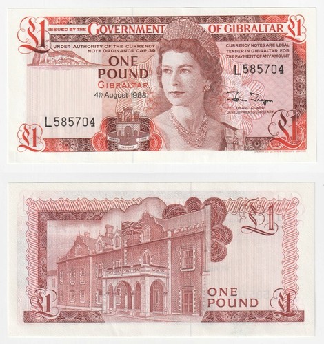 Gibraltar pound banknote - pound,