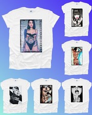 Sexy Tattoo Babes Emo Mens T Shirt Boobs Woman Pin Up Goth Naked LGBT Unisex UK 