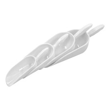 White Plastic Ice Scoop Sweets