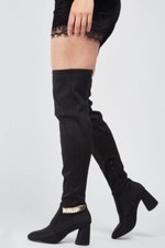 £65 WOMENS SIZE 9 42 BLACK