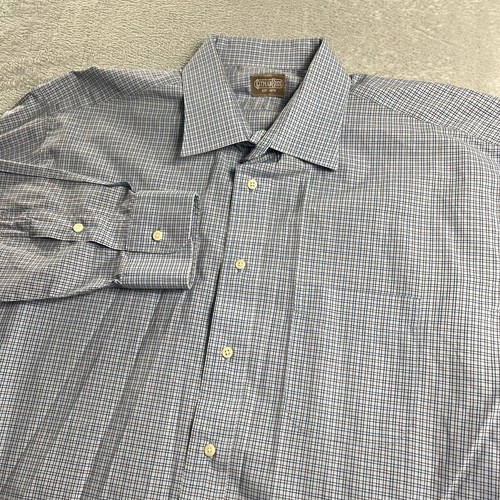 Gitman bros vintage blue - blue, check