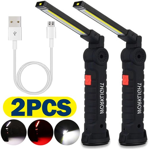 Magnetic work light usb - 2x,