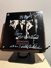 Alfred Hitchcock’s Notorious Laserdisc Signed Isabella Rossellini