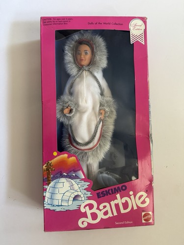 Vintage barbie inuit eskimo - barbie,