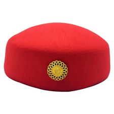 Stewardess Pillbox Hat Beret