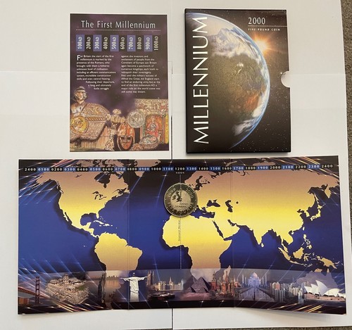 Royal mint millennium 2000 5 - royal,