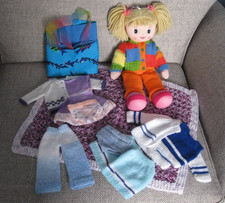 GIRL RAG DOLL 20” 51cm + 4