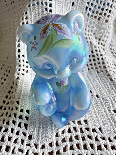 Fenton art glass blue - fenton,