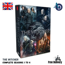 The Witcher Season 1-4 Complete Series DVD Box Set UK