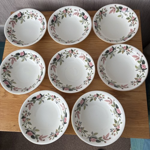 Wedgewood heather rose - wedgewood, bowls