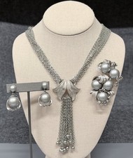 Vintage Tassel Necklace Multi