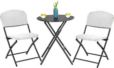 Stylish 3-Piece Folding Bistro