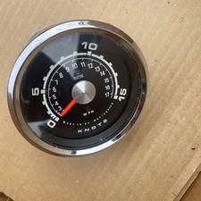 NOS Vintage Genuine Smiths Boat electronic Speedo In Knots 15 Knots