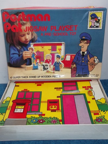 Postman pat jigsaw playset - postman,