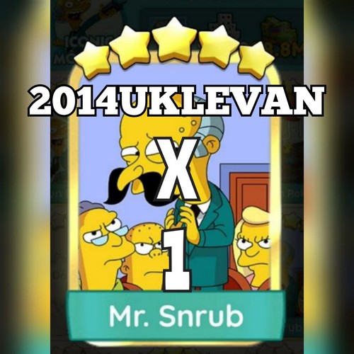 Snrub - x, mr.