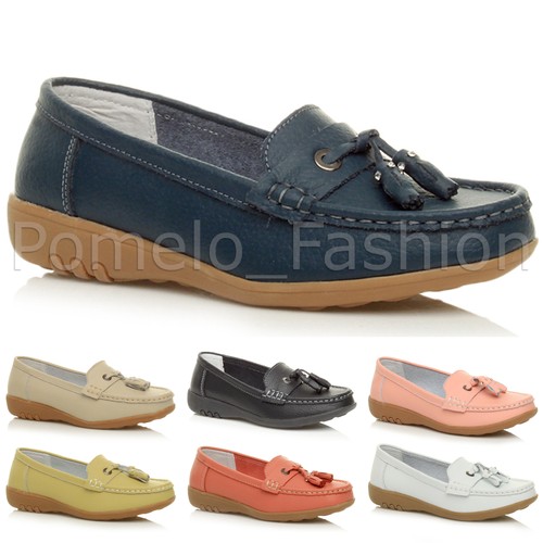 Womens ladies flat low heel - ladies,
