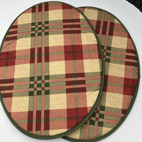 Tartan checked padded table - padded,