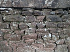 Red Sandstone Walling / Rockery - Shropshire - 12 Tonne