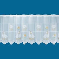 Geese with Daisy Flowers on