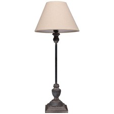 59cm Tall Table Lamp Brown