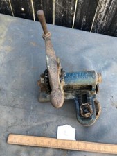 Vintage Record Floorboard Clamp Oiled & Finger Loose Working (needs a clean)