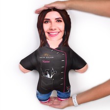 Hairdresser | Personalised Mini Me™ | Photo Doll | Face Teddy | Funny Photo Gift