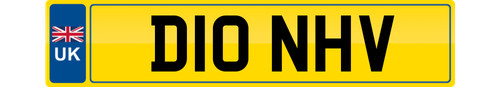 Dion private number plate - private,
