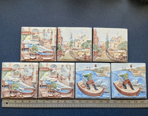 Tiles 7cm moulded - 7,