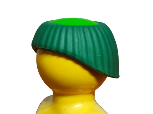 Playmobil hair bald green - playmobil,