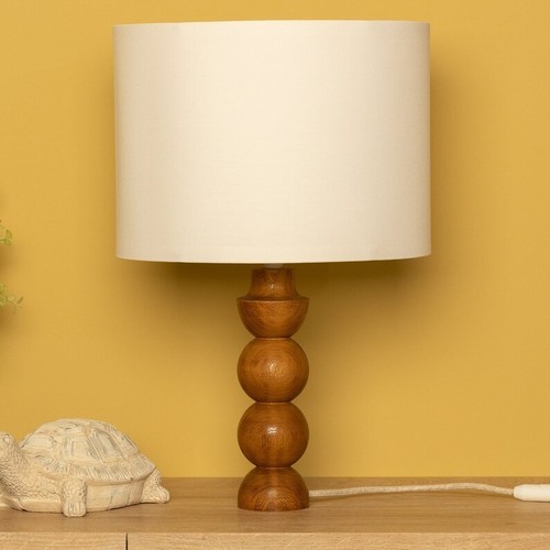 Handcrafted wood desk lamp - handcrafted,