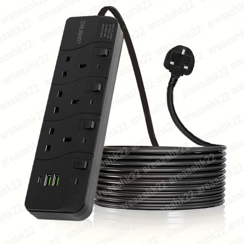 3gang way uk mains plug - 3gang,