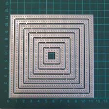 8 Pce Square Metal Cutting
