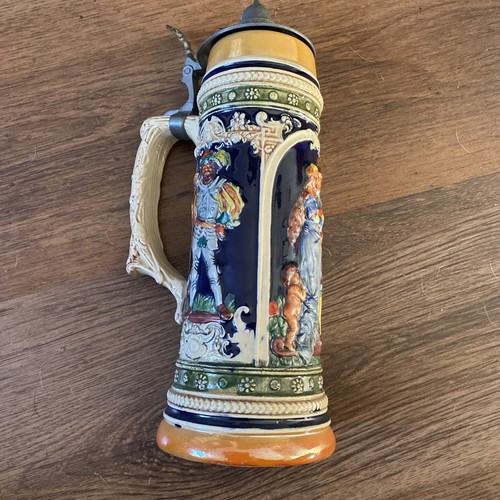 Vintage german beer stein - german,