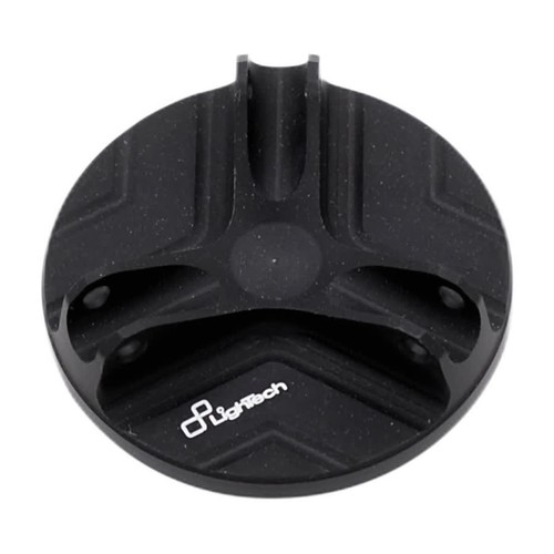 Lightech black oil cap - cap, m20x2.5