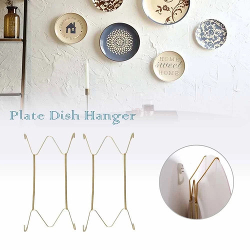 Plate hanger wall display hook - plate,