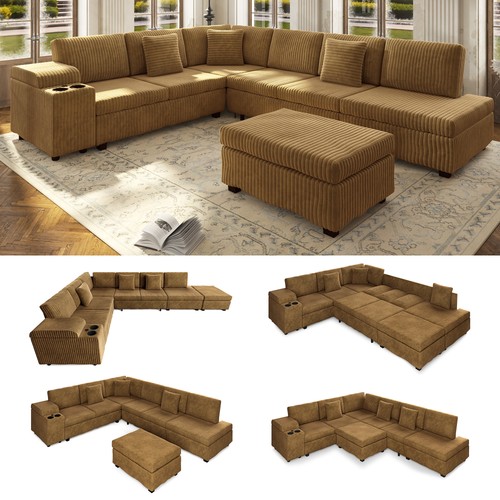 110 shaped sectional - 110.2", sofa