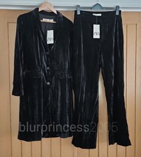 ZARA VELVET SUIT Coat Jacket