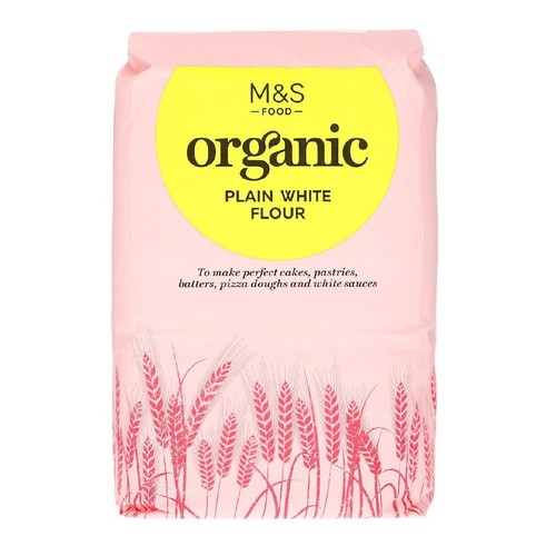 Organic plain flour white - plain,